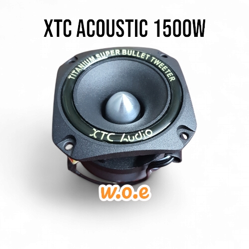 XTC TWEETER 1500W TITANIUM BULLET